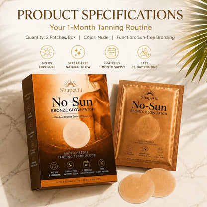 No Sun Transdermal Tanning Patch