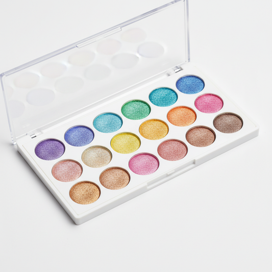 Colorful Shimmer Eyeshadow